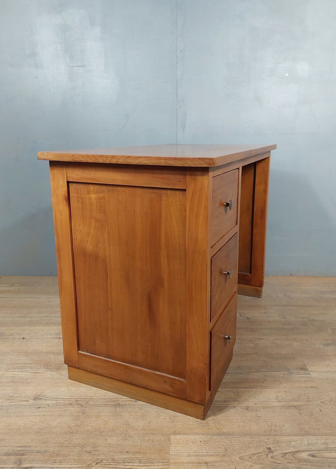 Vintage low desk with box