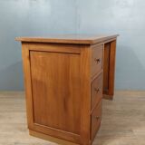 Vintage low desk with box