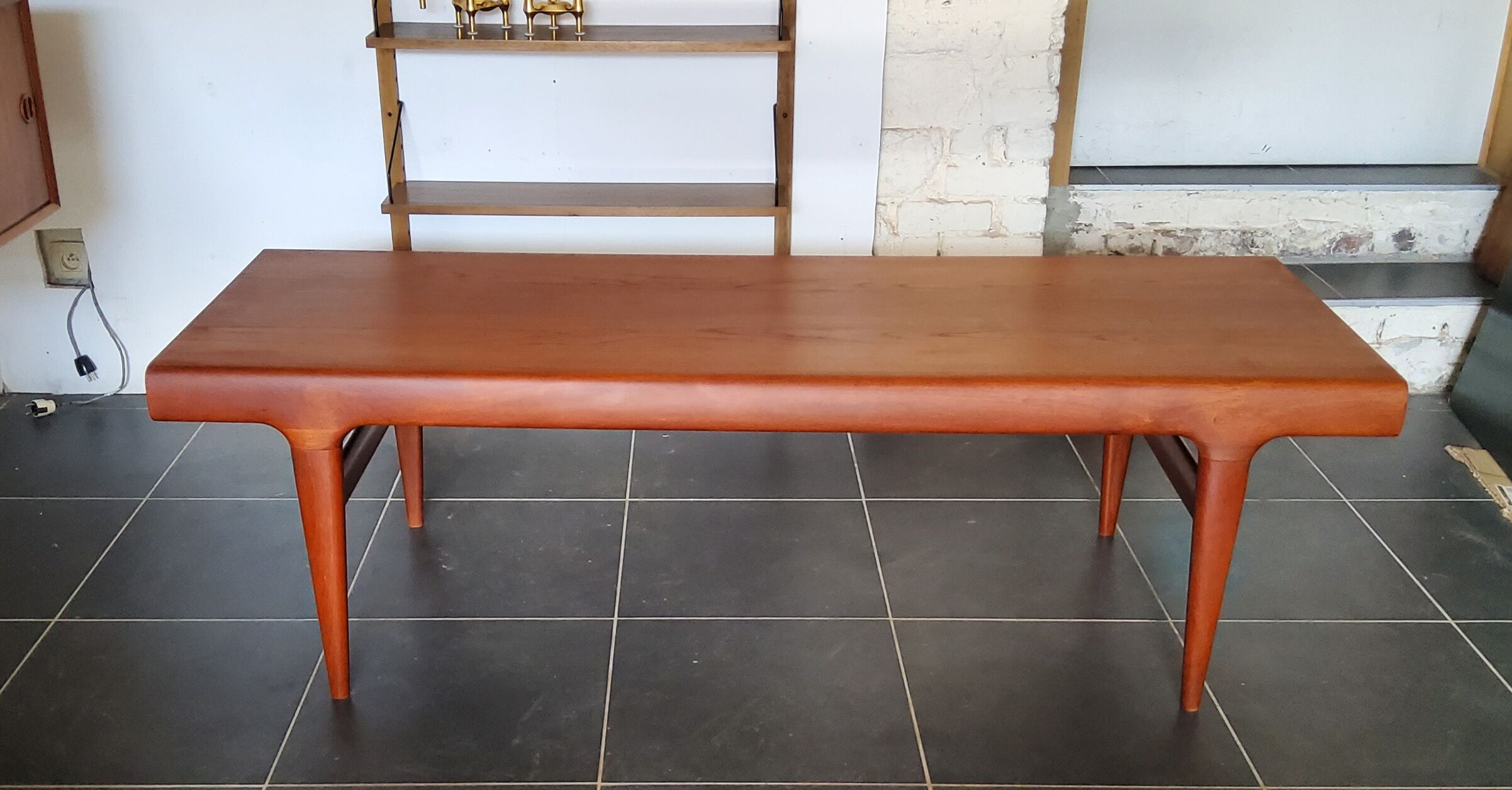 Johannes Andersen teak coffee table for Uldum Møbelfabrik