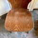 Chaise Baumann modèle "Gentiane" en bois foncé