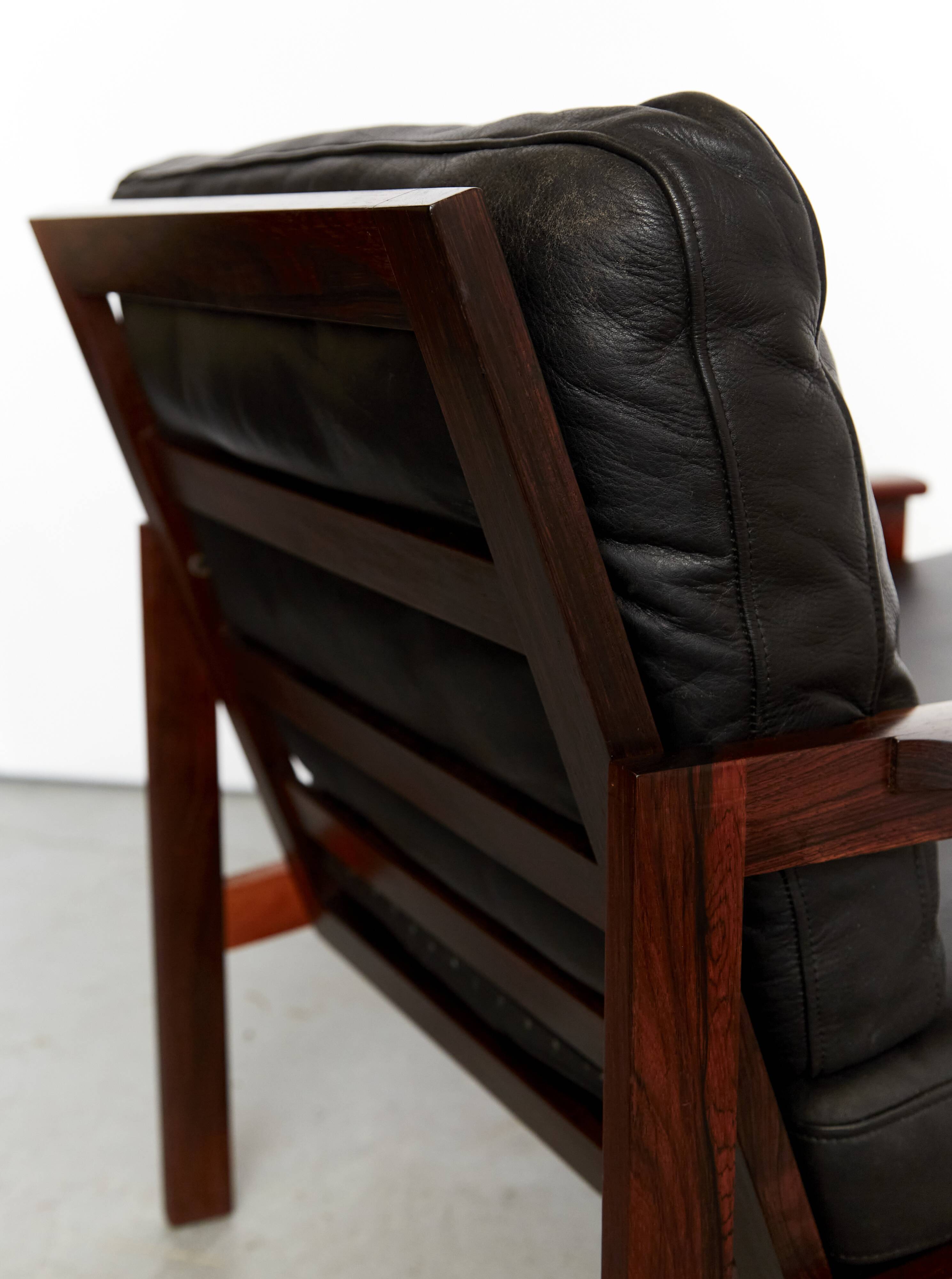 Fauteuil Mid-Century "Capella" par Illum Wikkelsø pour Niels Eilersen