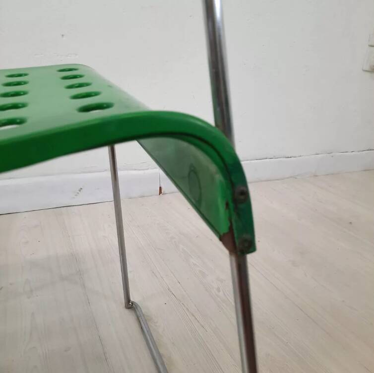 11 chairs designed by Rodney Kinsman for Bieffeplast