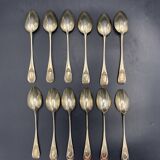 Napoleon III 19th Century Silver Vermeil Tea Set