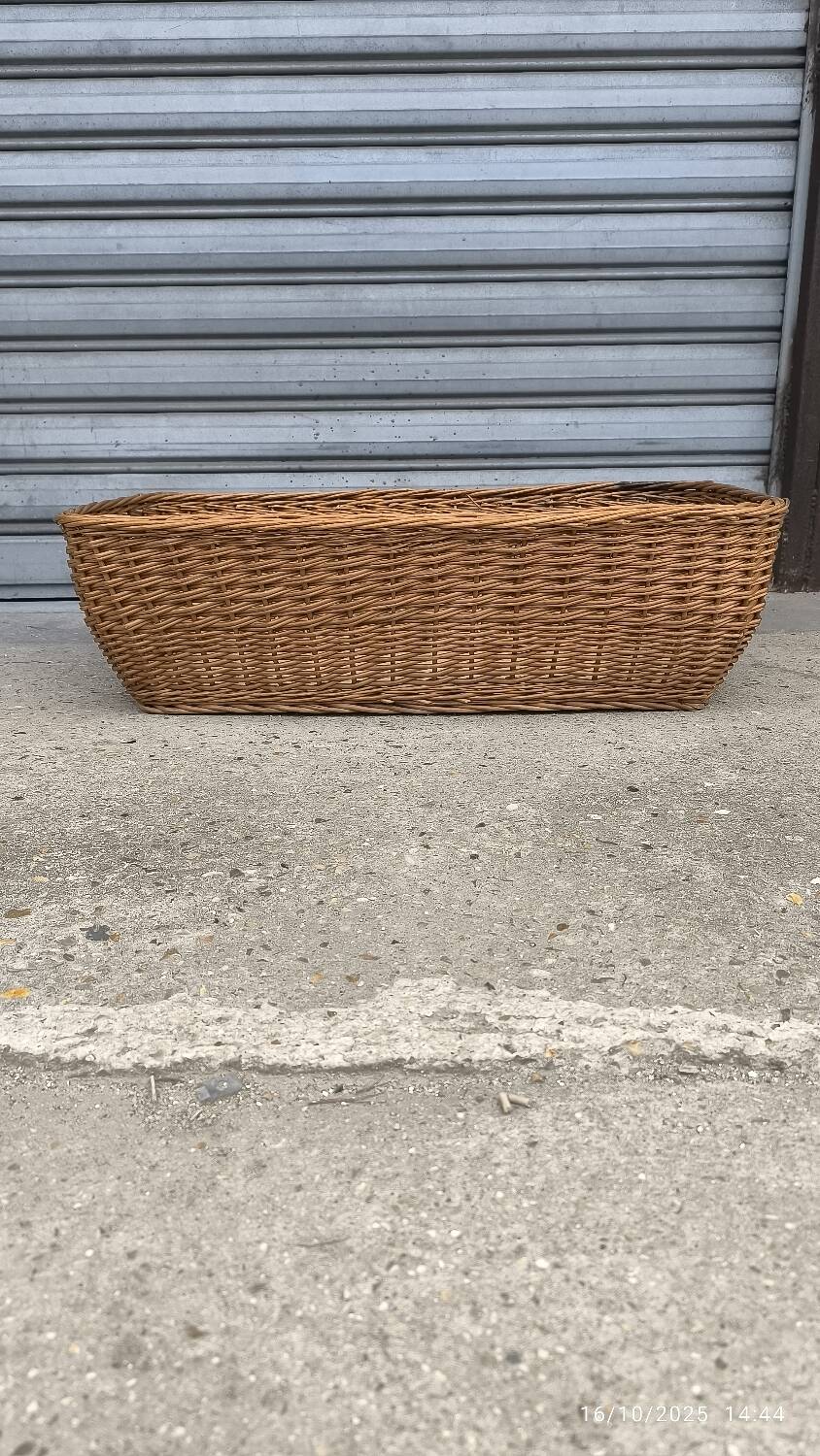 Vintage wicker basket