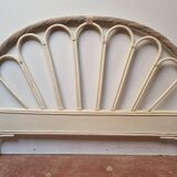Rattan headboard