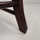 Victorian English Walnut & Leather Library Desk Chair