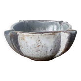 Vintage stoneware ashtray mortar