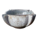 Vintage stoneware ashtray mortar