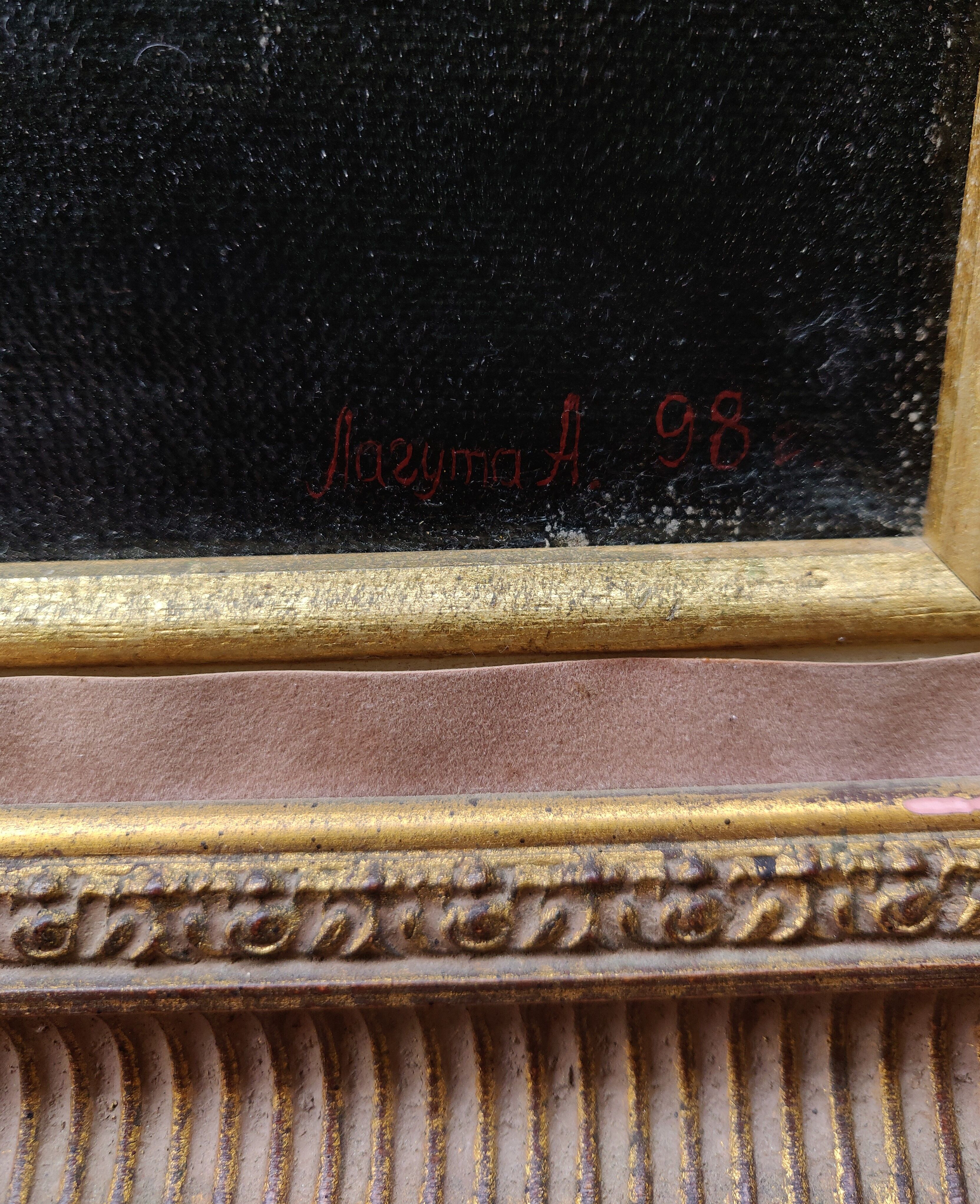 Painting Russian Dead Nature Oil by Azyma 98