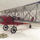 Metal model fighter plane biplane ww1 english french u.s.a.