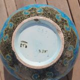 Cache pot en faïence Jules Veillard