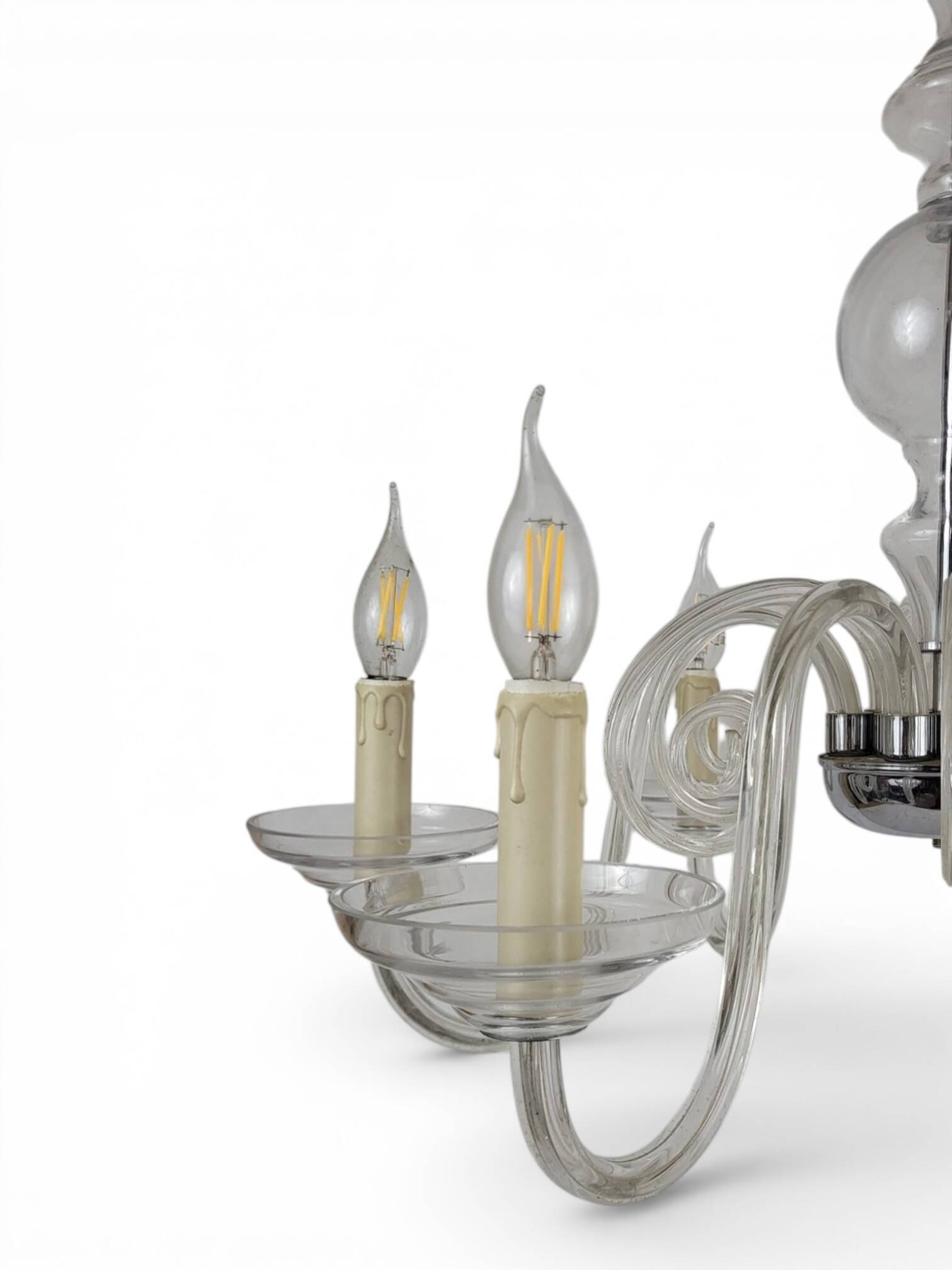 Bohemian crystal chandelier