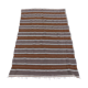 L Handmade Striped Vintage Boho North African Carpet (#2) - Area Rug 238x159