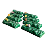 Vintage Vallauris vegetable and fruit knife holders