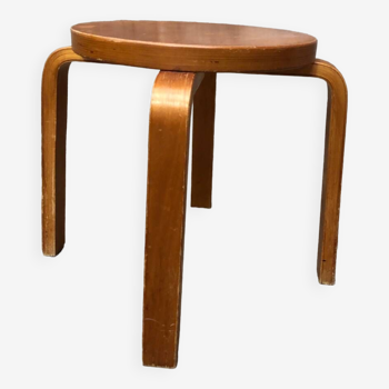 Alvar Aalto style stool Circa 1980