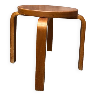Alvar Aalto style stool Circa 1980