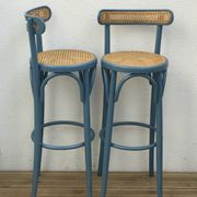 Pair of canne stools