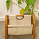Vintage wooden magazine racks