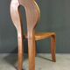 1980's wooden dining chairs.