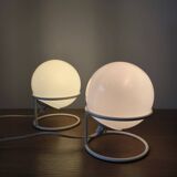 Paire de lampes space age circa 1970