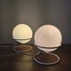Pair of space age lamps circa 1970