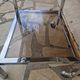Vintage wheeled dessert table