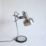 Mid century modern adjustable metal desk lamp, 1960s