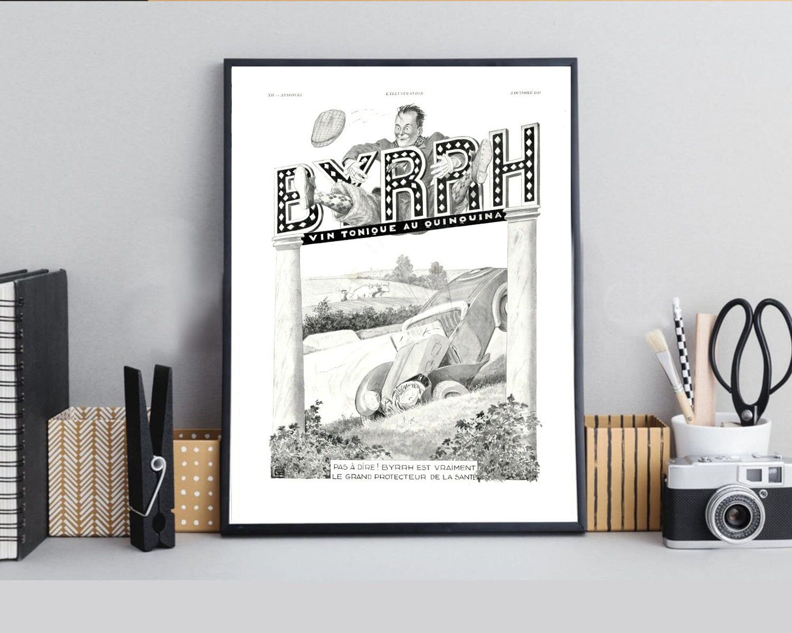 Vintage poster 30s BYRRH