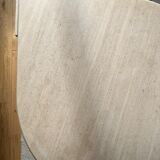 Travertine coffee table