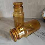 2 apothecary jars