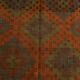 Geometric Pattern Vintage Kilim Rug, 207x301Cm