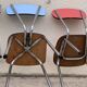 Mismatched Formica chairs