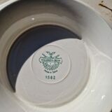 Paire de présentoirs sur petit piédouche Villeroy Boch modèle 1562