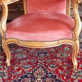 Pair of Voltaire armchairs