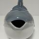 Teapot zoomorphic blue whale porcelain design Japan