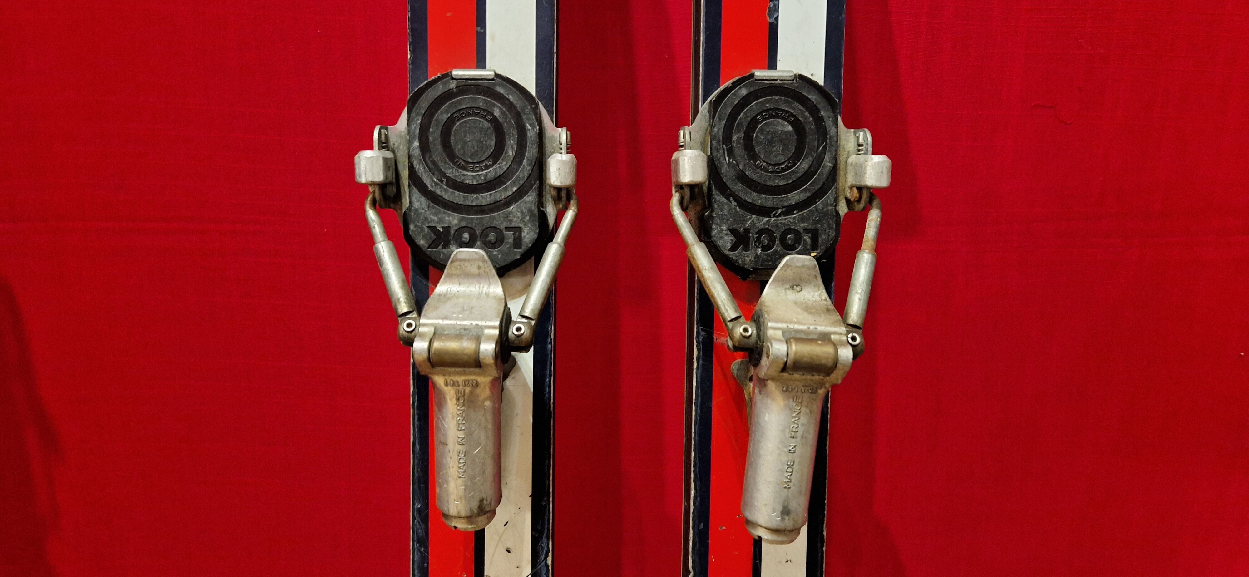 Paire de skis vintage