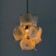 Gino Vistosi Murano glass chandelier with glass discs