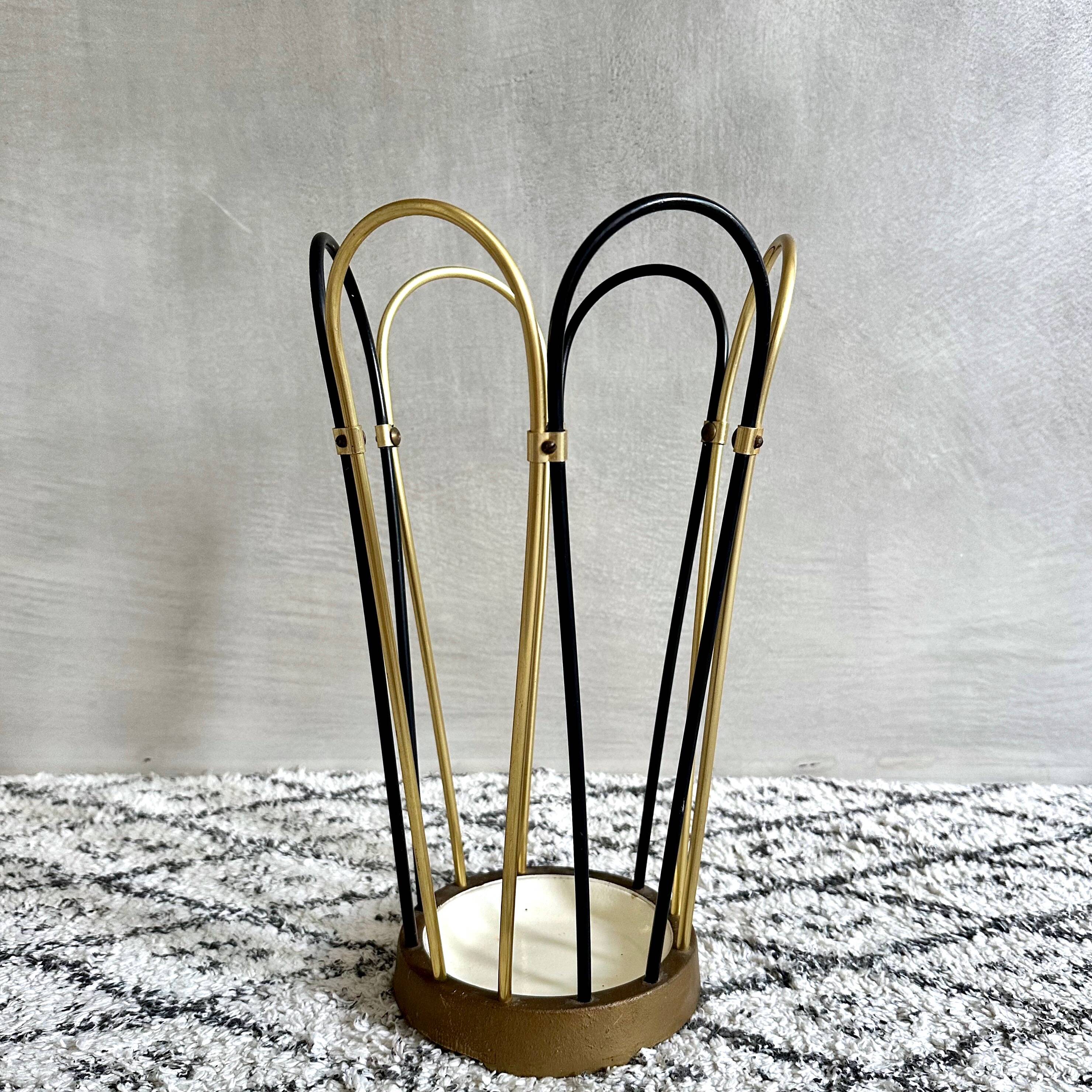 Mid-century umbrella stand, 1960s vintage