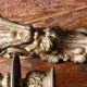 Gilded bronze wall light, monobloc, 18th century