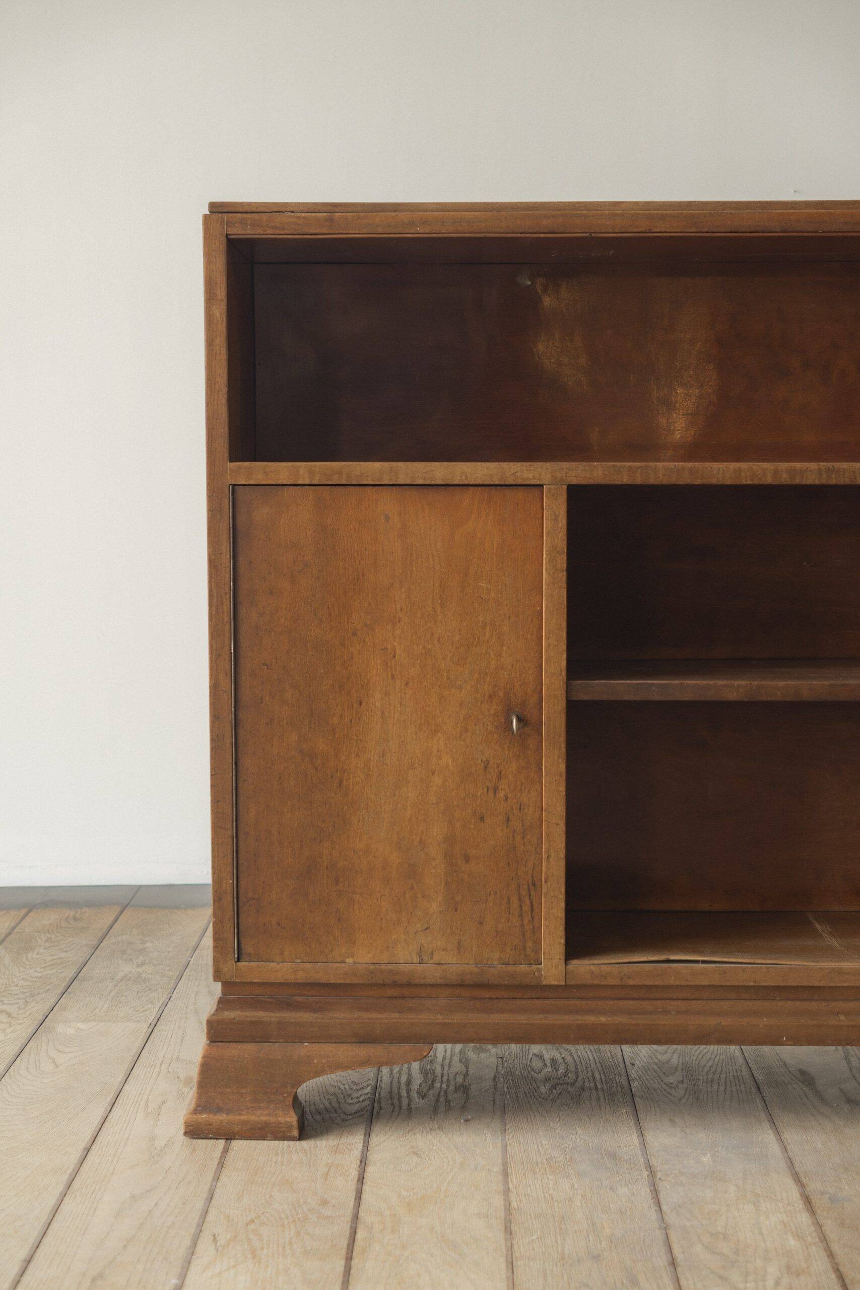 Danish crafted stained beech, bookcase