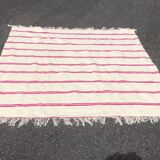 Handmade wool rug 190x190cm