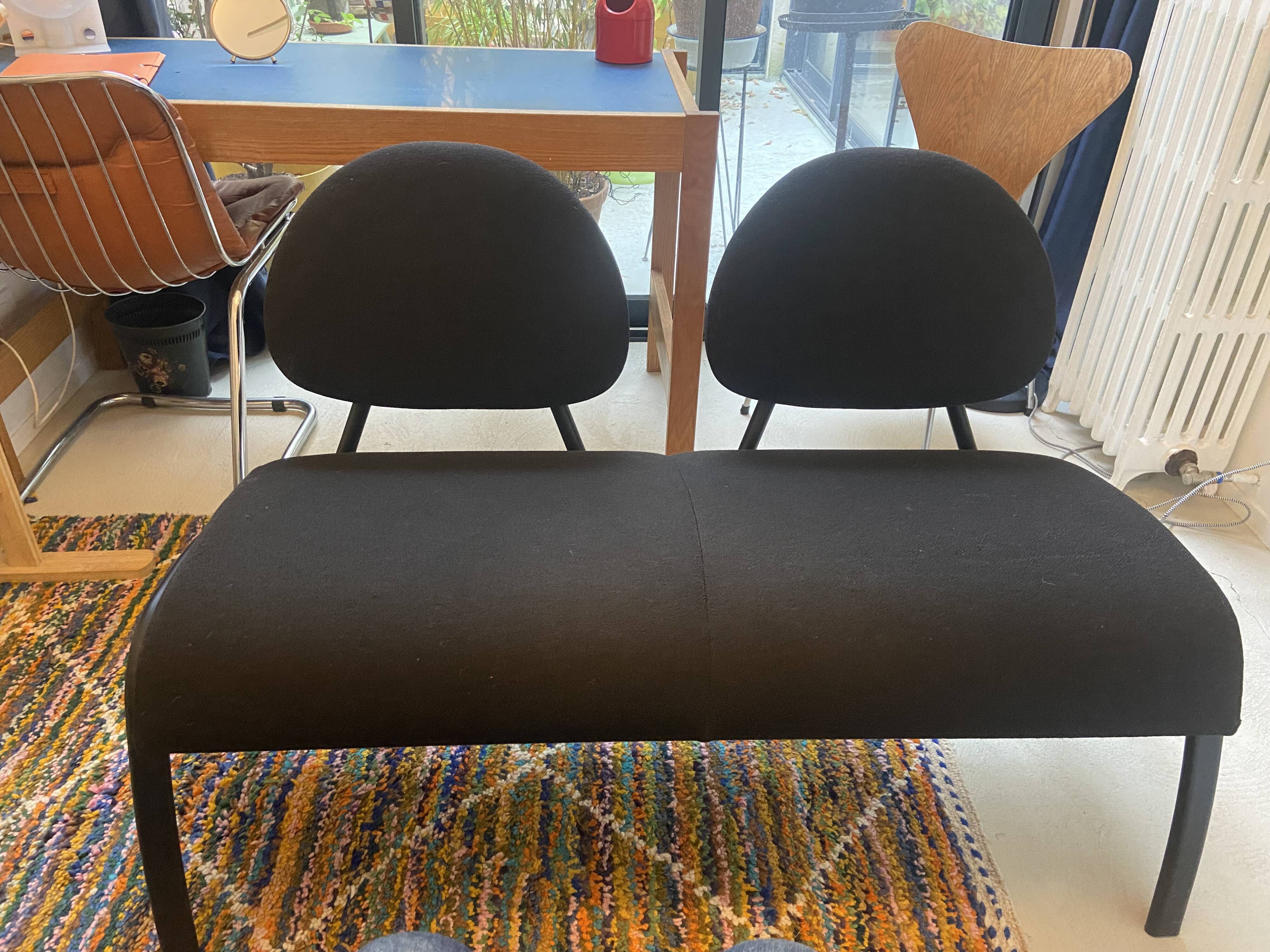 Two-seater bench