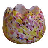 Vase jaune et rose