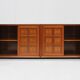 Brutalist Italian sideboard Caccia alla Volpe by Linea Arredo