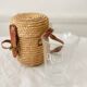 Vichy glass in its wicker case