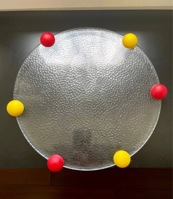 IVV "Luna" multi-ball platter - Vintage 80s design - Rare