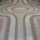 Large vintage carpet from the 1970s.