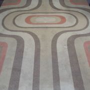 Grand tapis vintage des années 70 1970