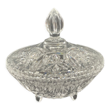 Crystal glass candy box