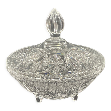 Crystal glass candy box